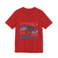 America Peace Sign T-Shirt — Retro Patriotic 4th of July Tee, Sizes XS–4XL