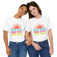 Patriotic USA Short Sleeve Tee — Bella+Canvas 3001, Sizes S–3XL