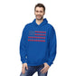 Beer Pong American Flag Hoodie — Red Cups & Stars Patriotic Party Sweatshirt, Sizes S–5XL