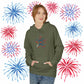 4th of July Star Hoodie — Patriotic USA Star Graphic Pullover, Sizes S–5XL