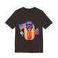 Fourth of July Funny Hot Dog Tee — Patriotic BBQ Graphic T-Shirt, Sizes XS–4XL