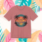 Believe in New Beginnings Sunset Palm T-Shirt