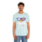 'Merica Eagle T-Shirt — Bald Eagle with American Flag Sunglasses, Sizes XS–3XL