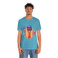 Fourth of July Funny Hot Dog Tee — Patriotic BBQ Graphic T-Shirt, Sizes XS–4XL