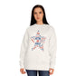 4th of July Star Sweatshirt — Americana Word Art Crewneck, Sizes S–3XL
