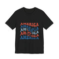 America Peace Sign T‑Shirt – Retro Patriotic 4th of July Tee
