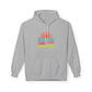 Good Vibes Hoodie — "Blue Skies Good Days" Retro Sun Pullover, Sizes S–5XL