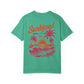 Sunkissed Sunset T-Shirt — Garment-Dyed Retro Beach Graphic Tee, Sizes S–4XL