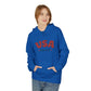 USA EST.1776 Hoodie — Retro Patriotic Fleece Pullover, Sizes S–5XL