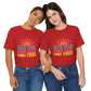 Patriotic USA Short Sleeve Tee — Bella+Canvas 3001, Sizes S–3XL