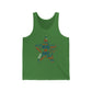 America Peace Sign Tank Top — Bella+Canvas Unisex Jersey Tank, Sizes XS–2XL