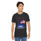 Patriotic USA Tee — Vintage Truck with American Flag & Fireworks, Sizes S–3XL