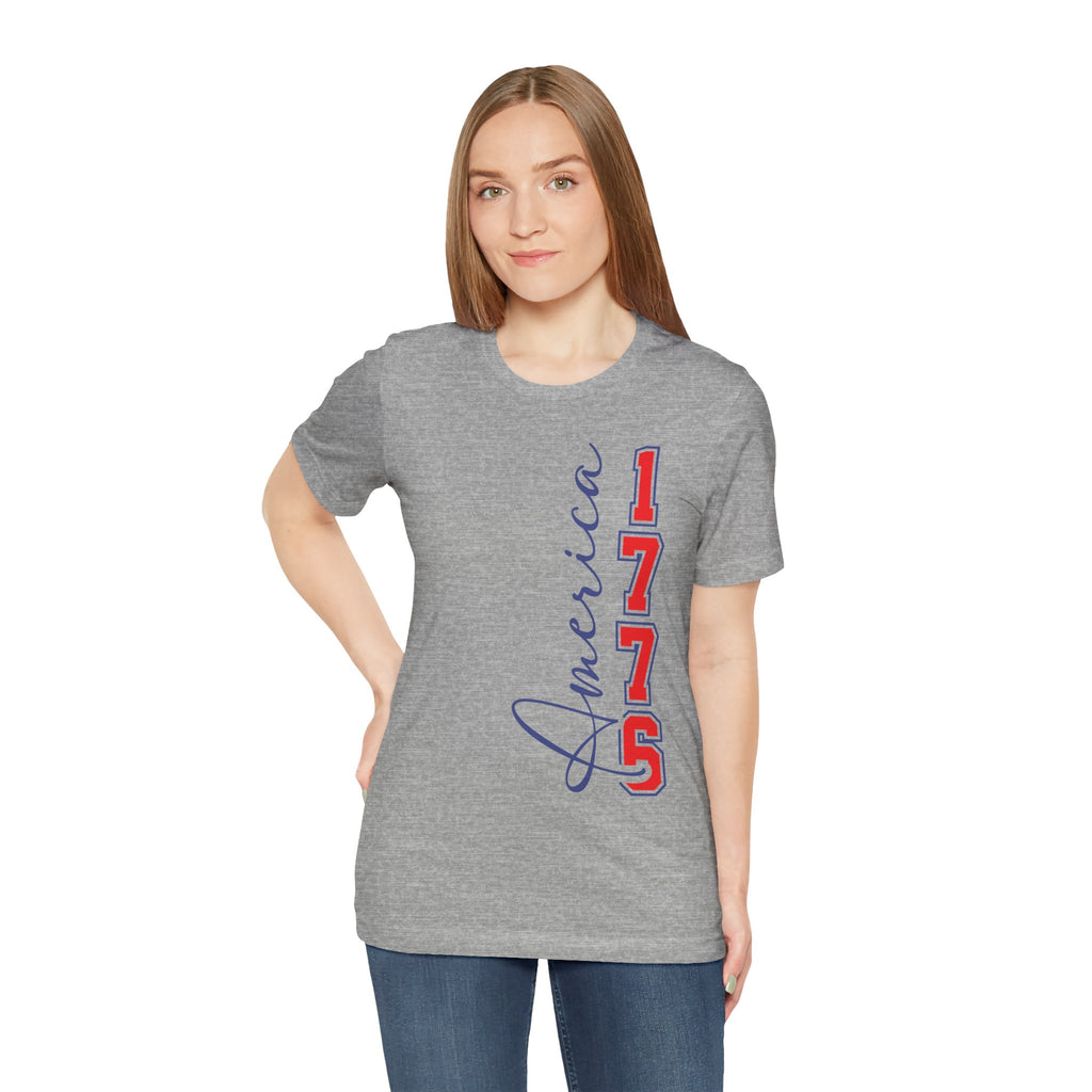 1776 America Graphic Tee — 76 Land of the Free Patriotic T-Shirt