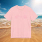 Beach Shell Tee — Pink Seashell Trio Graphic T-Shirt