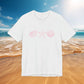 Beach Shell Tee — Pink Seashell Trio Graphic T-Shirt