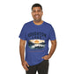 Houghton Lake Michigan Sunset Canoe T-Shirt — "Life Is Better at the Lake"