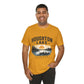 Houghton Lake Michigan Sunset Canoe T-Shirt — "Life Is Better at the Lake"