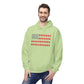 Beer Pong American Flag Hoodie — Red Cups & Stars Patriotic Party Sweatshirt, Sizes S–5XL