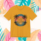 Believe in New Beginnings Sunset Palm T-Shirt