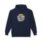 Salty Soul Hoodie — Vintage Beach Palm Tree Pullover, Sizes S–5XL