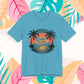 Believe in New Beginnings Sunset Palm T-Shirt