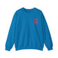 Sunkissed Beach Crewneck Sweatshirt — Retro Surf Graphic Pullover, Sizes S–5XL
