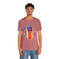 Fourth of July Funny Hot Dog Tee — Patriotic BBQ Graphic T-Shirt, Sizes XS–4XL
