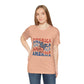 America Peace Sign T-Shirt — Retro Patriotic 4th of July Tee, Sizes XS–4XL