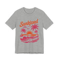 Sunkissed Sunset Tee - Tropical Palm Beach Graphic T-Shirt