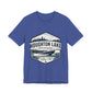 Houghton Lake Michigan Lakeside T-Shirt — "Good Times, Lake Life”