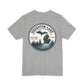 Houghton Lake Michigan Lakefront T-Shirt — Vintage State Map Tee
