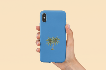 Palm Tree Tough Phone Case — Slim Protective Tropical iPhone Cover