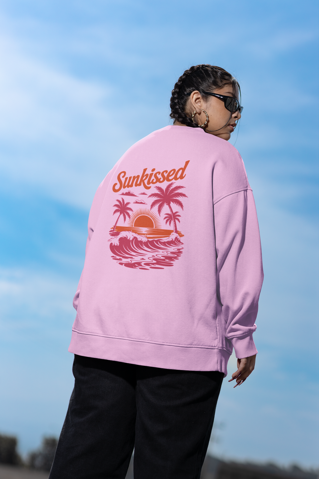 Sunkissed Beach Crewneck Sweatshirt