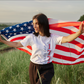 1776 America Graphic Tee — Land of the Free Patriotic T-Shirt, Sizes S–3XL