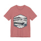 Houghton Lake Michigan Lakeside T-Shirt — "Good Times, Lake Life”