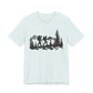 Hiking Silhouette Tee — Mountain Backpacking Adventure T‑Shirt