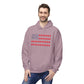 Beer Pong American Flag Hoodie — Red Cups & Stars Patriotic Party Sweatshirt, Sizes S–5XL