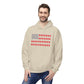 Beer Pong American Flag Hoodie — Red Cups & Stars Patriotic Party Sweatshirt, Sizes S–5XL