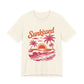 Sunkissed Sunset Tee — Tropical Palm Beach Graphic T-Shirt, Sizes S–3XL