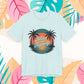 Believe in New Beginnings Sunset Palm T-Shirt