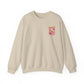 Sunkissed Beach Crewneck Sweatshirt — Retro Surf Graphic Pullover, Sizes S–5XL
