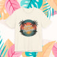 Believe in New Beginnings Sunset Palm T-Shirt