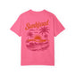 Sunkissed Sunset T-Shirt — Garment-Dyed Retro Beach Graphic Tee, Sizes S–4XL