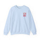 Sunkissed Beach Crewneck Sweatshirt — Retro Surf Graphic Pullover, Sizes S–5XL
