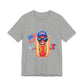 Fourth of July Funny Hot Dog Tee — Patriotic BBQ Graphic T-Shirt, Sizes XS–4XL