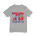 1776 America Graphic Tee — 76 Land of the Free Patriotic T-Shirt
