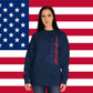 America 1776 Crewneck Sweatshirt — Land of the Free Patriotic Pullover, Sizes S–3XL