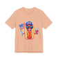Fourth of July Funny Hot Dog Tee — Patriotic BBQ Graphic T-Shirt, Sizes XS–4XL