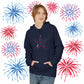 4th of July Star Hoodie — Patriotic USA Star Graphic Pullover, Sizes S–5XL