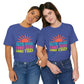 Patriotic USA Short Sleeve Tee — Bella+Canvas 3001, Sizes S–3XL